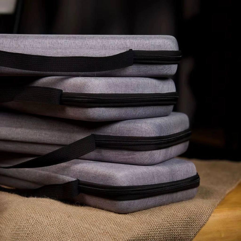 Dustproof Water-Resistant Mechanical Keyboard Case Storage Bag - EVA Hard Shell Fits 61/68/75%/Tkl/98%/Full-Size Keyboards