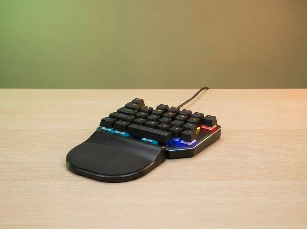 Motospeed Single Hand Mechanical Keyboard RGB LED