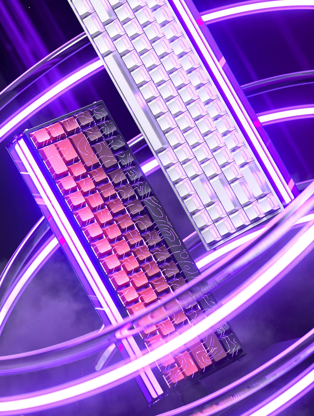 HERO Magnetic Switch Wired Gaming Keyboard RGB LED